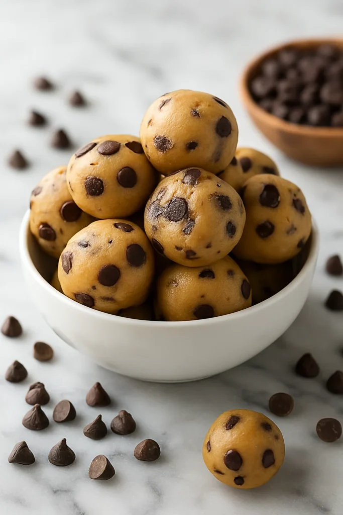 Step-by-Step No-Bake Cookie Dough Bites Recipe