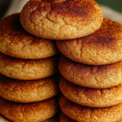 Chewy Cinnamon Sugar Cookies
