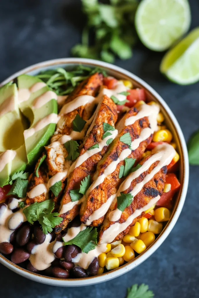 Easy Chipotle Chicken Bowl Recipe