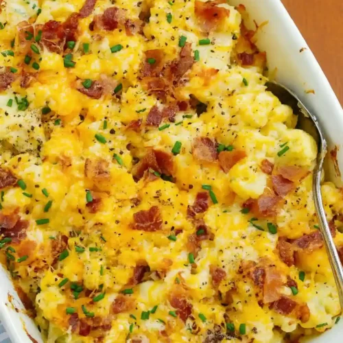Loaded Cauliflower Casserole
