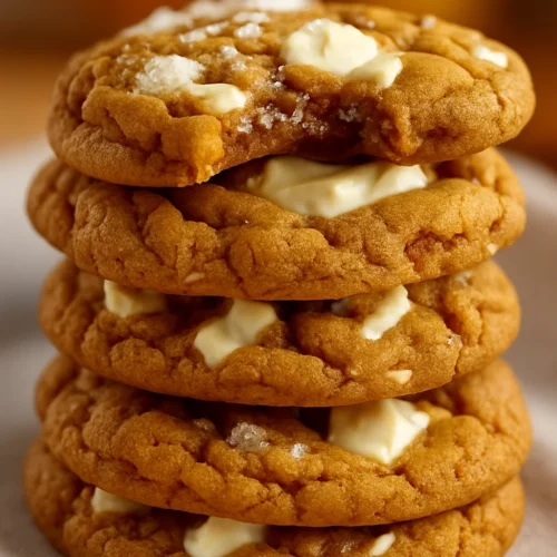 Pumpkin Cheesecake Cookies