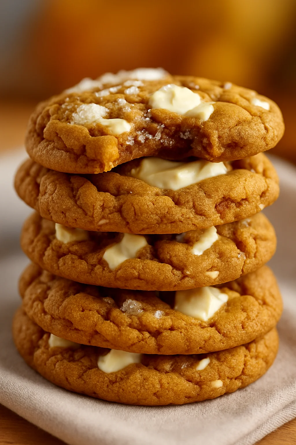 Pumpkin Cheesecake Cookies