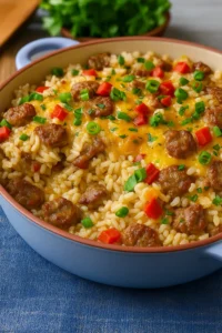 Sausage and Rice Casserole