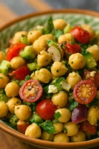 Chickpea Salad Recipe – Quick, Healthy & Flavorful