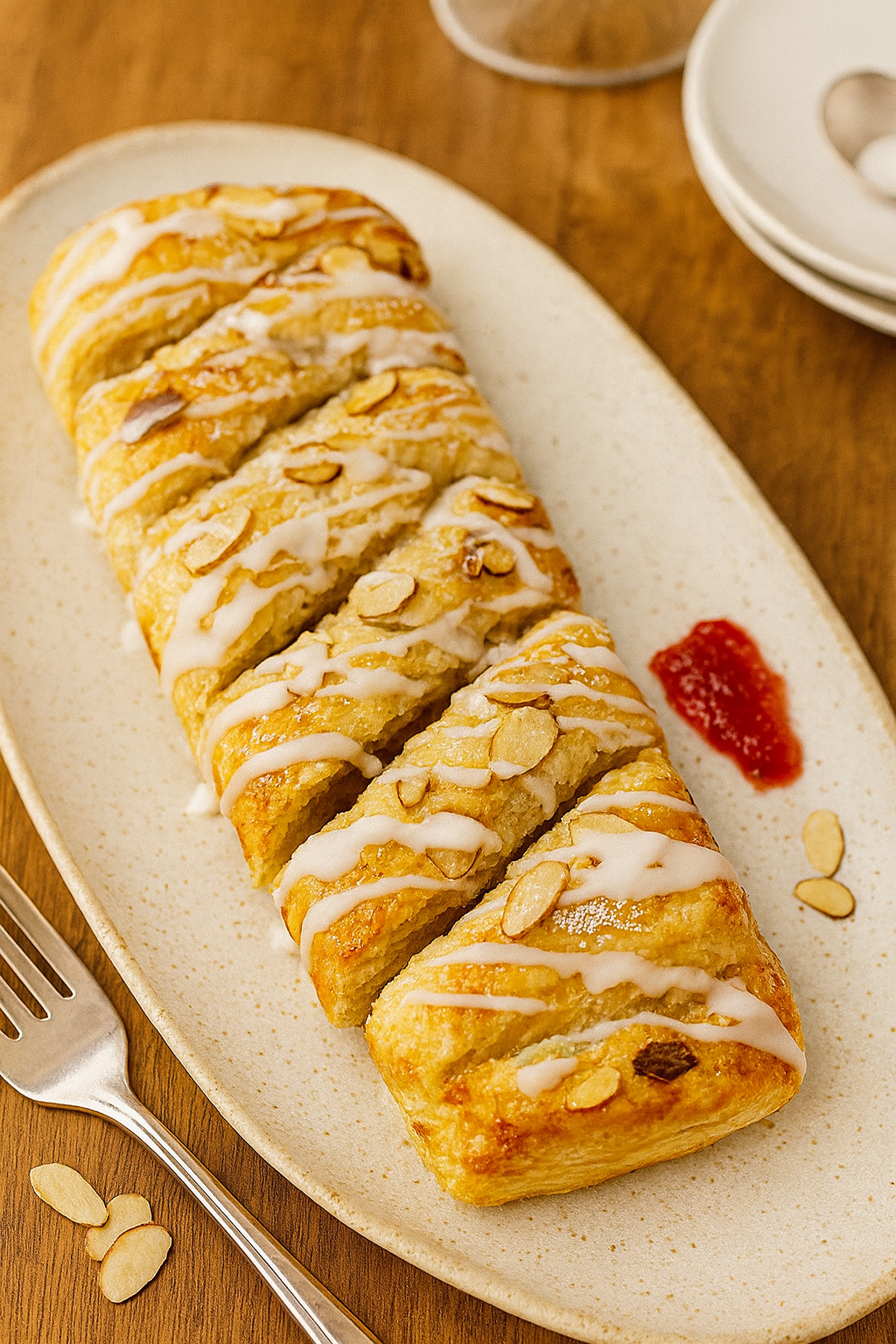 Flaky Sweet Almond Pastry Recipe – Butter & Easy