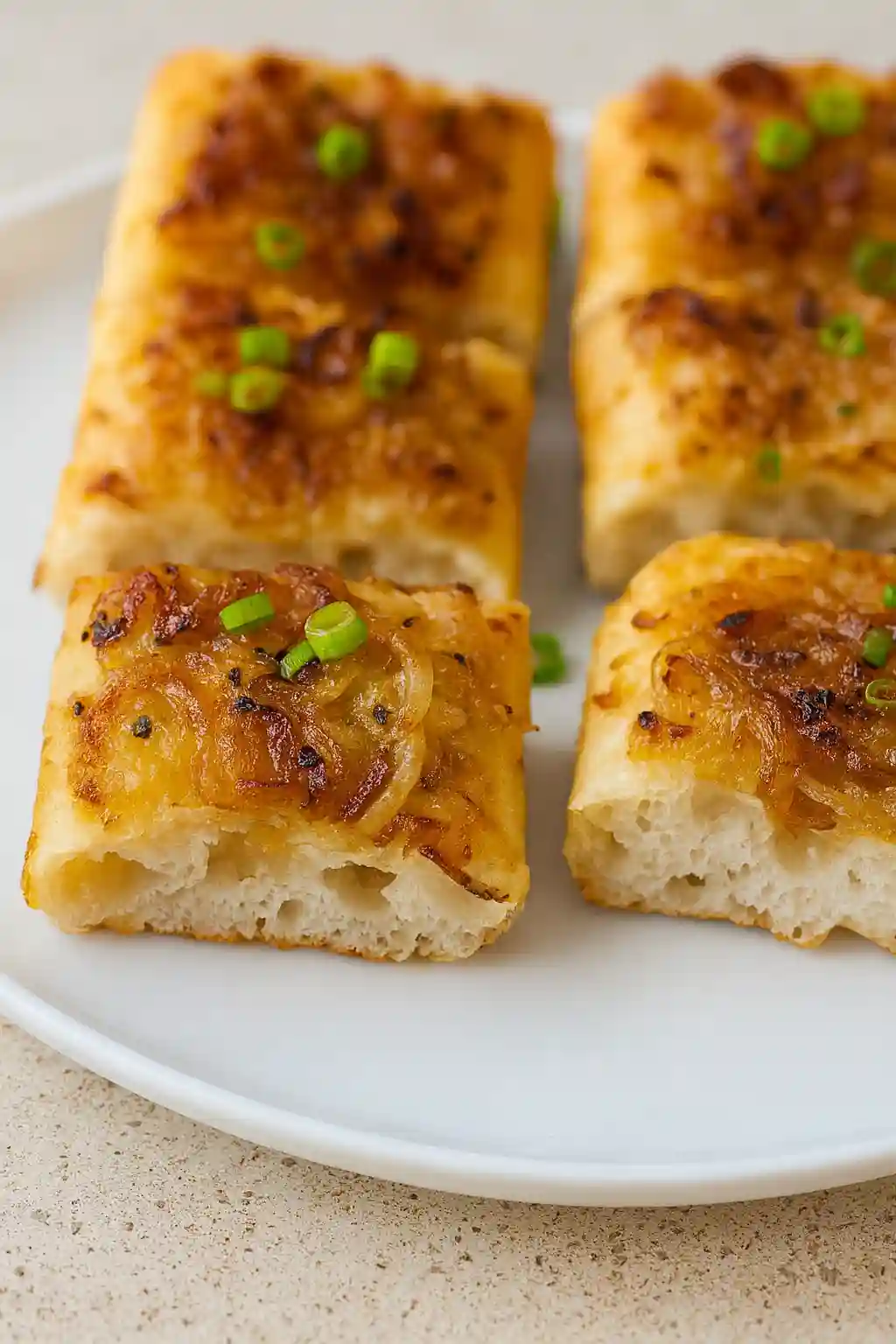 Soft Cheesy Onion Bread