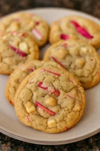 Brown Sugar Rhubarb Cookies