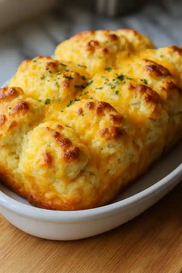 Easy Cheesy Biscuit Loaf