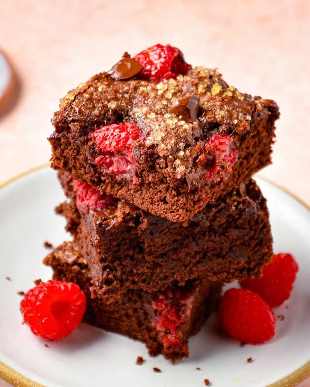 Raspberry Brownies