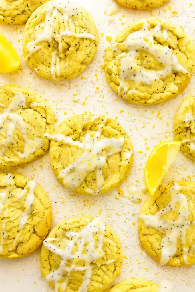 Chewy Lemon Poppy Seed Cookies