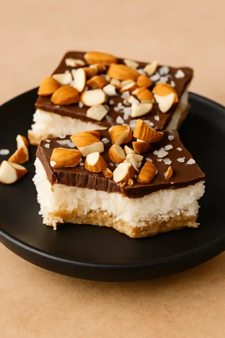 No Bake Almond Joy Bars