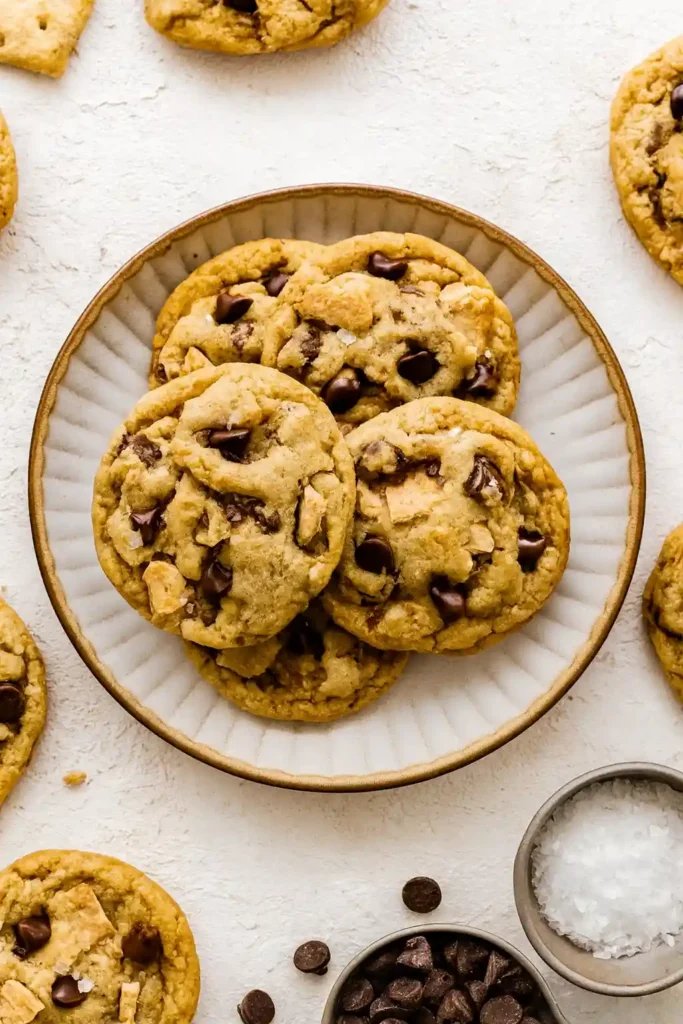 Graham Cracker Toffee Cookies