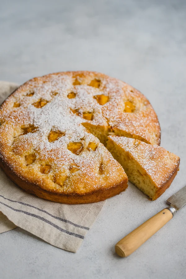 Peach Ricotta Cake