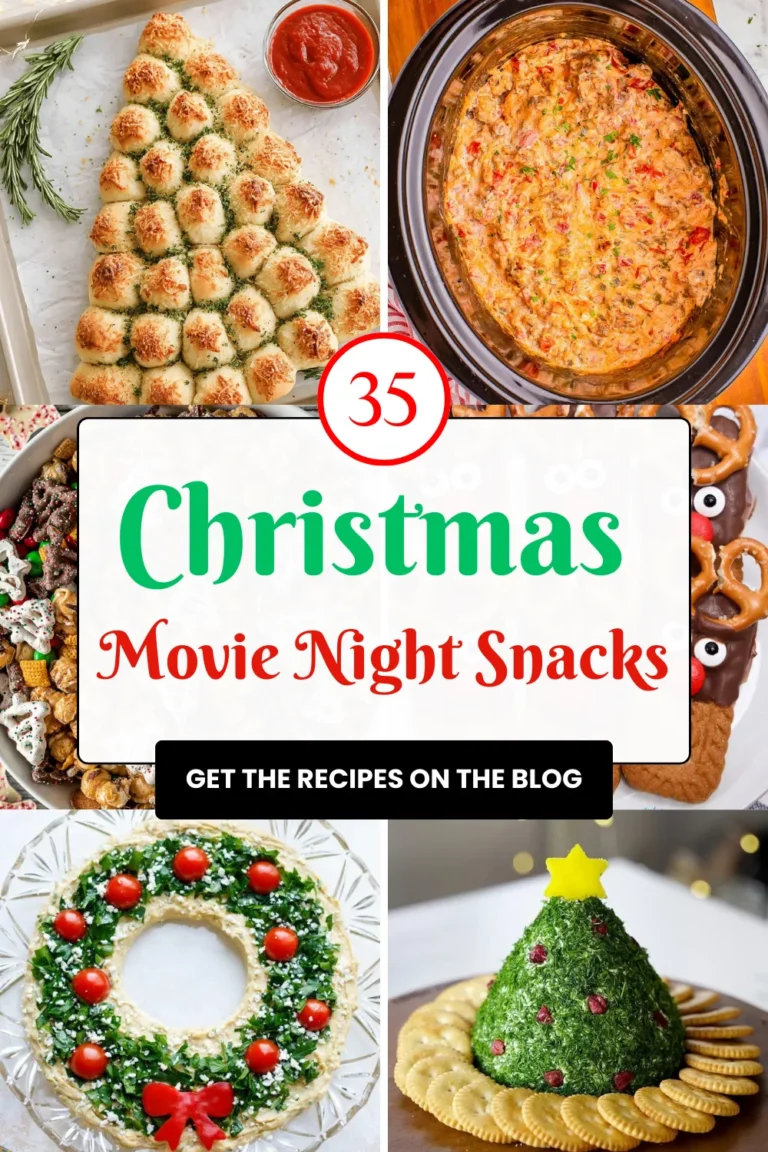 35 Cozy Christmas Movie Night Snacks for a Festive Night In