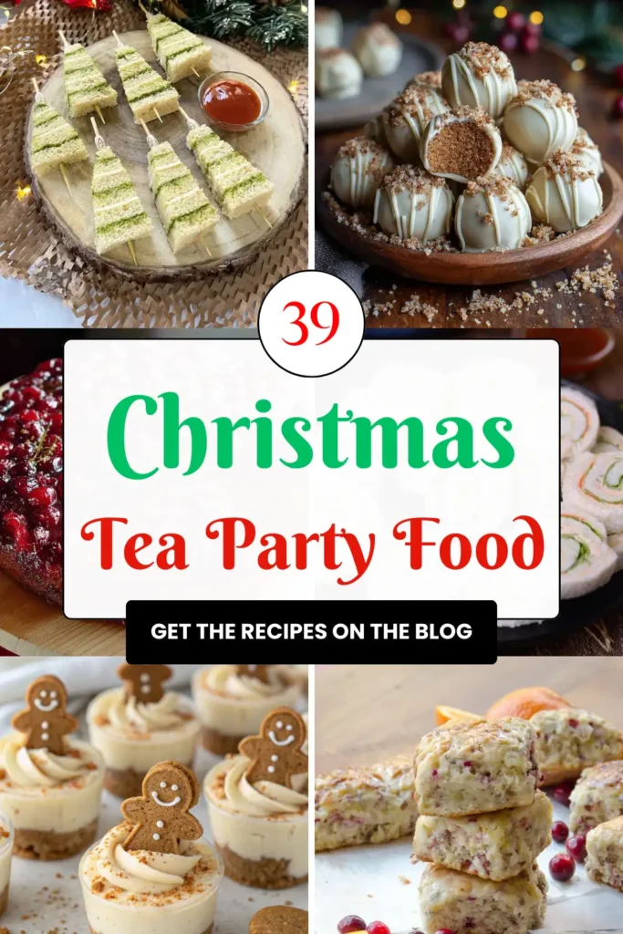 39 Cozy Christmas Tea Party Food Ideas for Holiday Hosting