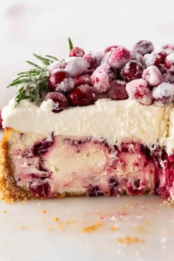 Cranberry Cheesecake recipe