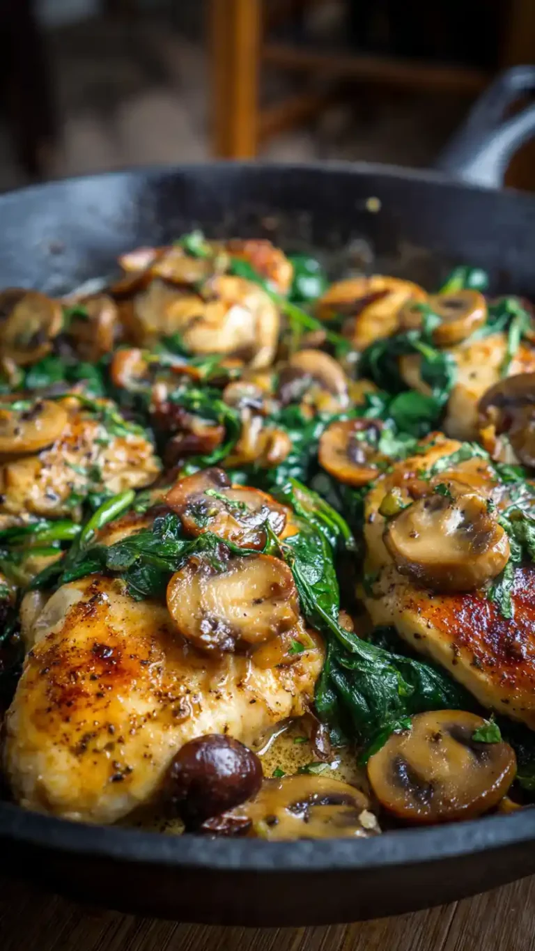 chicken_spinach_and_mushroom_skillet