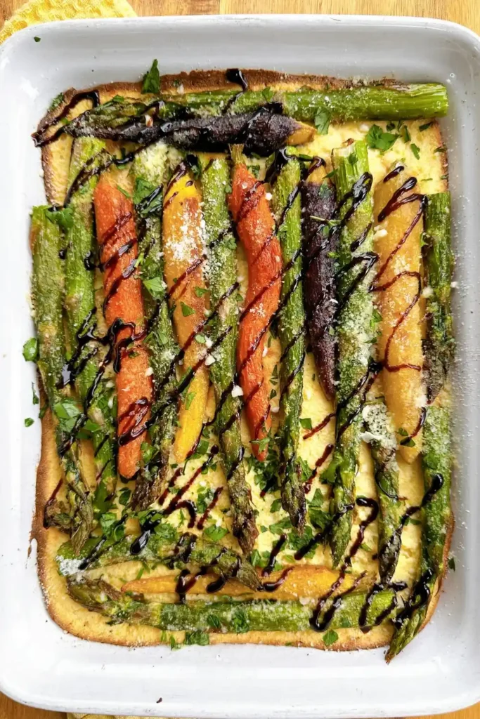 Roasted Asparagus and Carrots