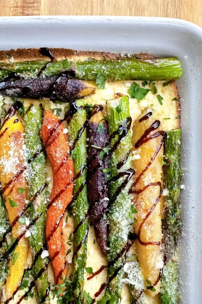 Roasted Asparagus and Carrots
