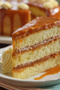 Homemade Caramel Cake