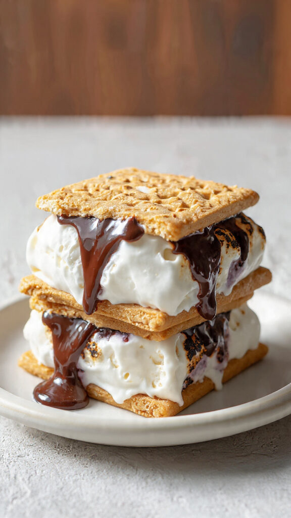 S’mores Ice Cream Sandwiches