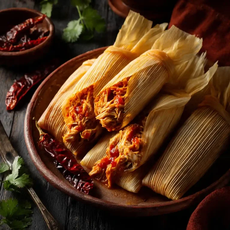 Red Pork Tamales (Tamales Rojos)