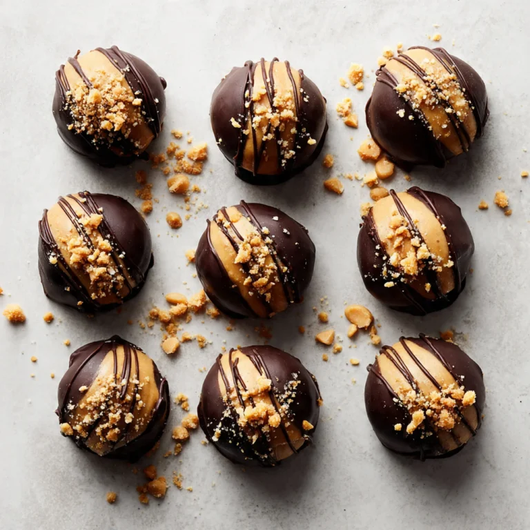 Buckeyes (Classic Peanut Butter Chocolate Candy)