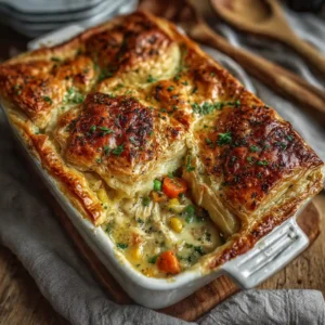 Puff Pastry Chicken Pot Pie