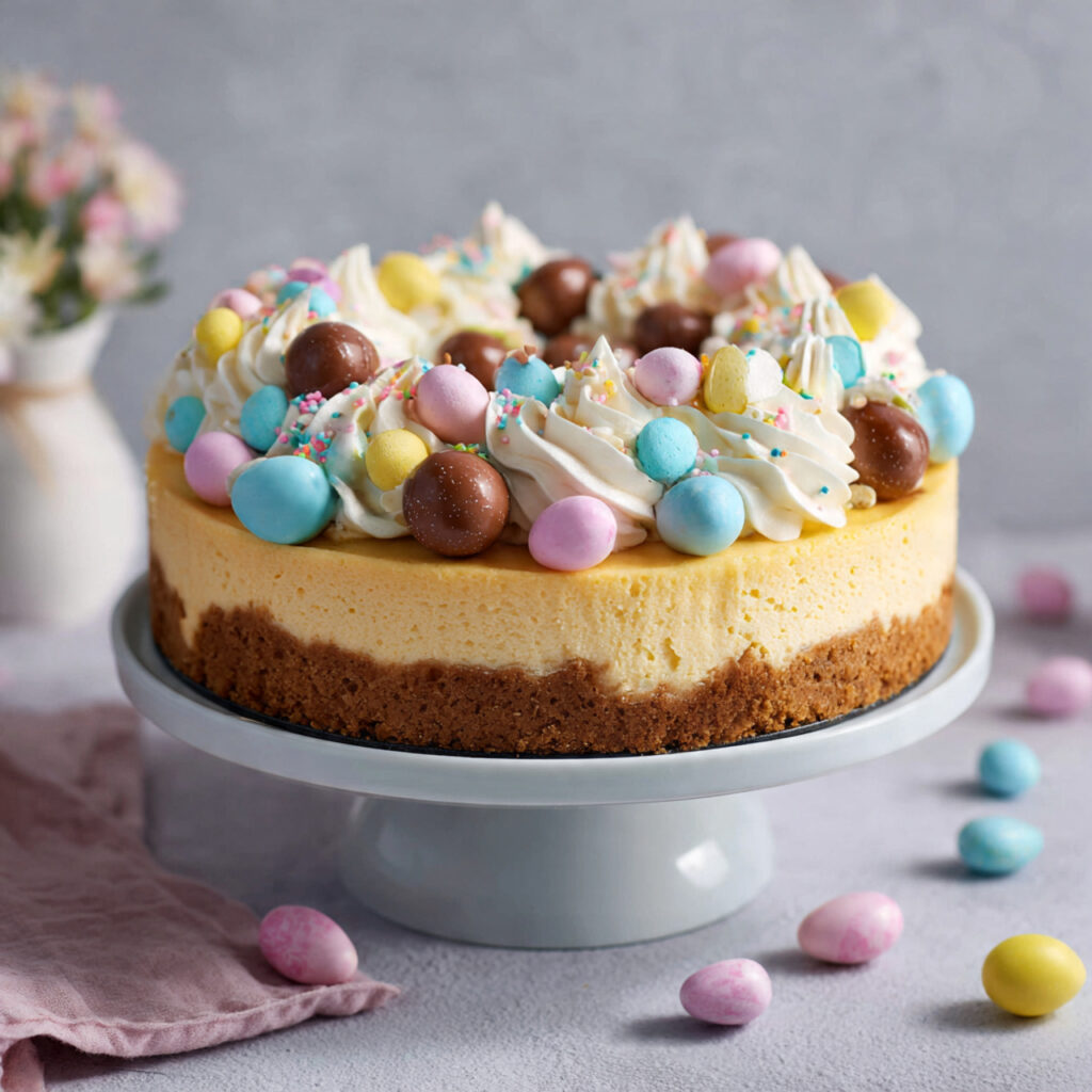 Easter Egg Cheesecake