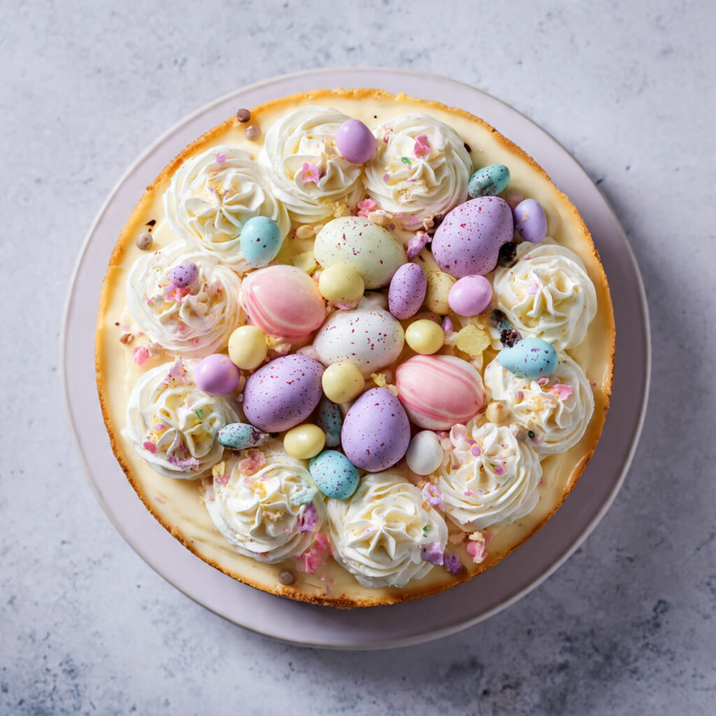 Easter Egg Cheesecake