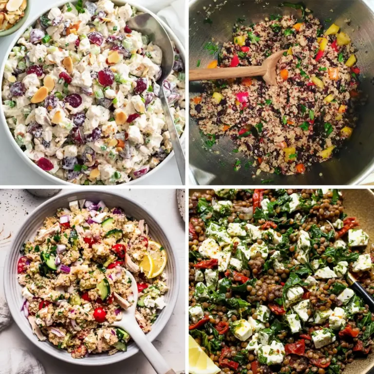 19 High Protein Salads for Healthy Meals & Weight Loss
