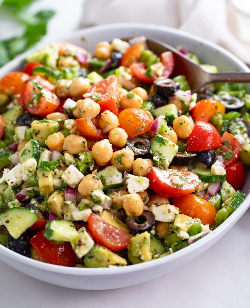 Mediterranean Chickpea Salad