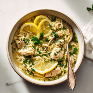 Instant Pot Lemon Herb Chicken Orzo