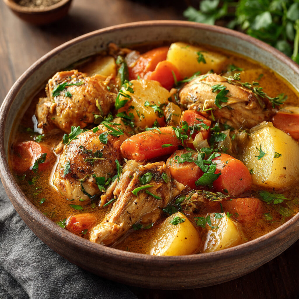 Slow Cooker Chicken Stew