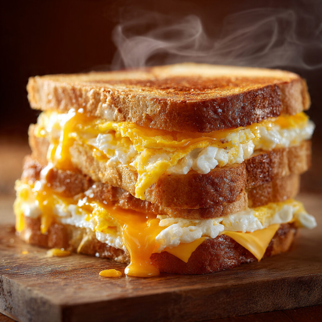 Quick Breakfast Sandwich Recipe (Ready in 10 Minutes!)