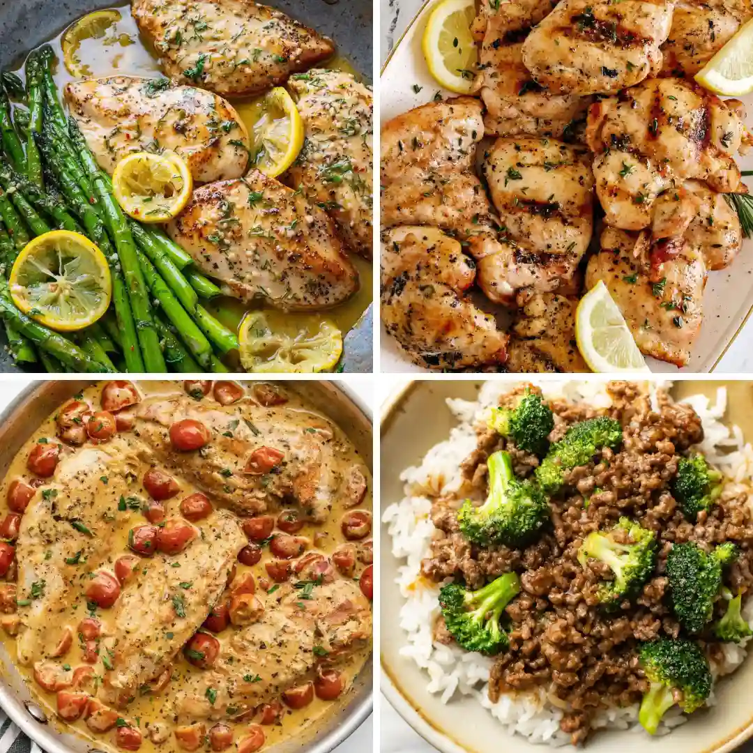 21 Lazy High Protein Spring Dinners